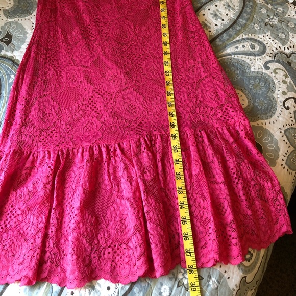 Fuchsia Cocktail Dress - Picture 6 of 12